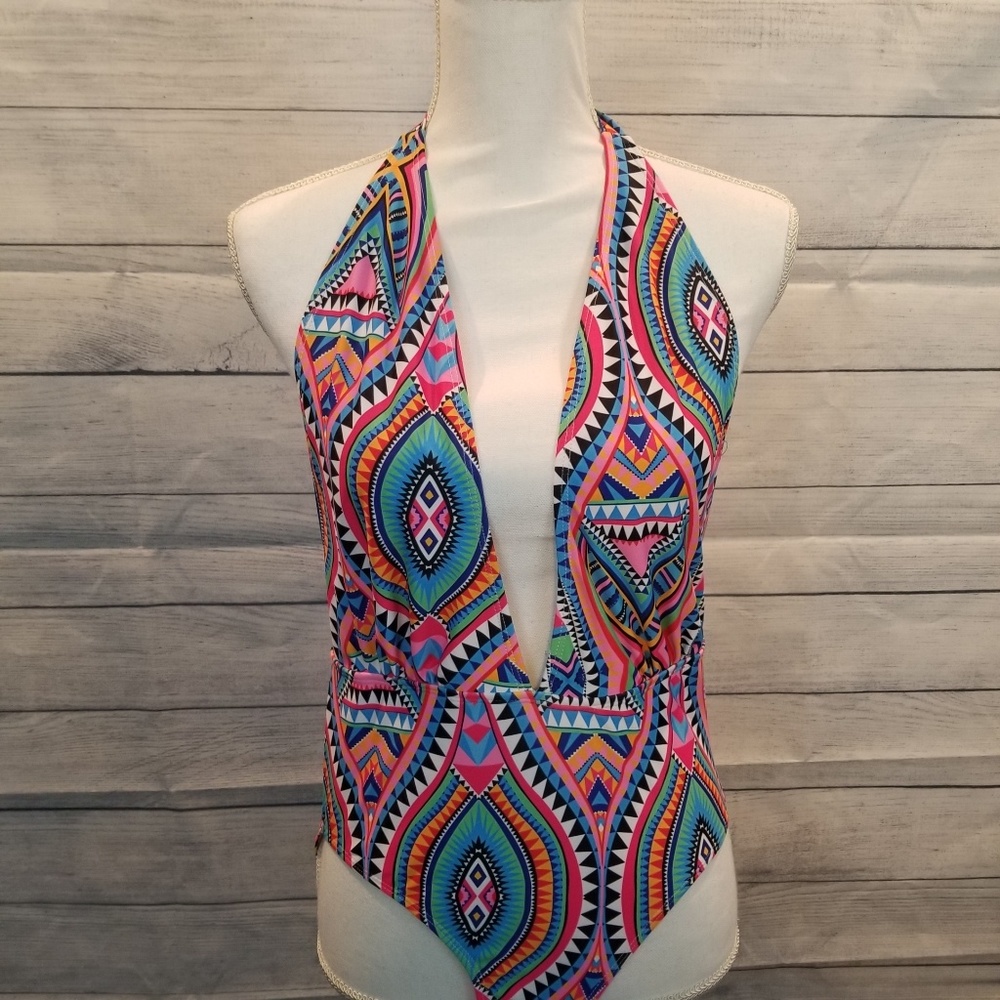 Boohoo Multicolored Swimsuit